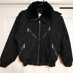 Ladies Black Head Ski Jacket 10